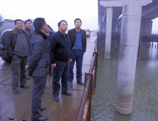 南昌市委常委、副市長(zhǎng)劉建洋蒞臨昌南大道東延工程項(xiàng)目現(xiàn)場(chǎng)檢查指導(dǎo)工作